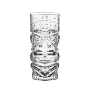 New Design Tiki Style Pattern Beer <strong>Glass</strong> Water <strong>Glass</strong> - Product Image 1