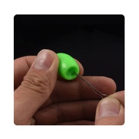 Lot de 20 micro-assistants de pêche à la ligne, flottants, transparents, verts, pour la pêche à la mouche, réduisant la vitesse de coulée