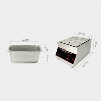 Petite machine de fusion de chocolat commerciale à haute température personnalisée Machine de trempe de chocolat électrique automatique pour usage domestique