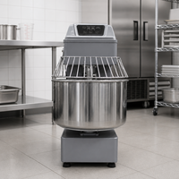 Mélangeur à Spirale Électrique Automatique à Contrôle Numérique pour Pâte à Pain, Pétrin de Boulangerie pour Farine de Blé, Lait et Eau