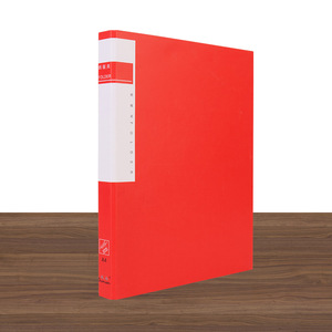 Ounan nhà máy trực tiếp thư mục duy nhất PP chất kết dính nhựa các tông giấy tổ chức với nút pin - Product Image 6