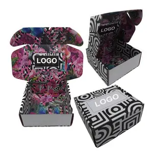 Logo personnalisé extension de faisceau de cheveux boîte-cadeau créative emballage de détail boîtes de perruque boîte d'emballage de couleur de cheveux