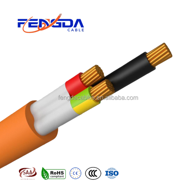 AS/NZS 5000.1 for Certified 2&3 Core Power Cables Best Practice 0.6/1kV X-90 Insulated PVC Sheath Copper Conductors 90°C Earth