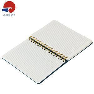 Bán buôn tùy chỉnh Công ty Văn phòng vàng xoắn ốc máy tính xách tay in ấn PU da trường máy tính xách tay in ấn với <span class=keywords><strong>logo</strong></span> - Product Image 6