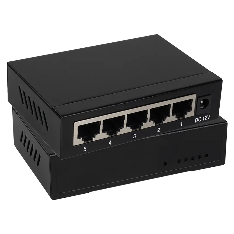 5 Poorten Netwerkswitch 10/100Mbps Ethernet Switch Adapter Snel Rj45 Ethernet Switcher Lan Switching Mini Hub