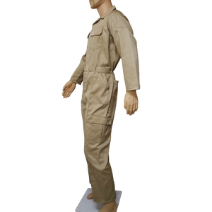 Offre Spéciale au moyen-orient avec un prix moins cher vêtements <span class=keywords><strong>de</strong></span> travail une pièce Beige atelier uniformes industriels combinaison - Product Image 3