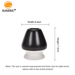 Kit per tè verde cerimoniale in ceramica con supporto Chasen smaltato a mano <span class=keywords><strong>Te</strong></span> Matcha Japon Matcha - Product Image 6