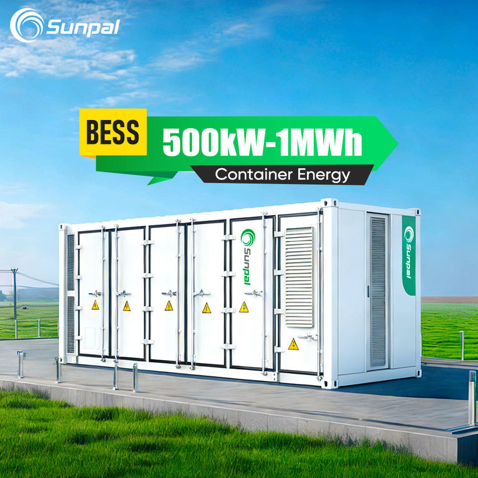 Sunpal All in One BESS Solar System 1MW 2MW 500KW 1000KW Battery ...