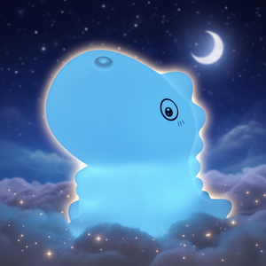 Lampe de chevet en silicone <span class=keywords><strong>LED</strong></span> pour <span class=keywords><strong>lit</strong></span> de bureau, veilleuse dinosaure avec 7 couleurs - Product Image 1