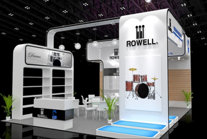 ไม้นิทรรศการยืนเฟอร์นิเจอร์การค้าบูธของขวัญยืนแสดงบูธยุติธรรมเชิงพาณิชย์ - Product Image 2