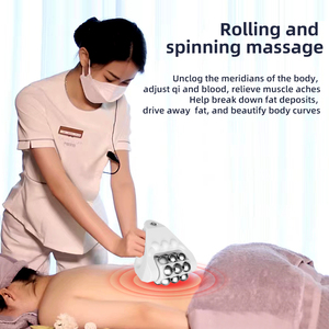 Masseur électrique 3 en 1 pour le cou et les épaules avec rouleau chauffant, machine de massage EMS - Product Image 3