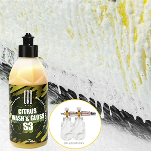 SURAINBOW Nouveaux produits chimiques automobiles Série d'entretien automobile DIY <span class=keywords><strong>S3</strong></span> Shampoing automobile brillant à base d'agrumes - Product Image 1