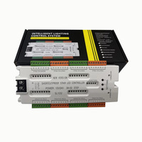Contrôleur d'éclairage d'escalier LED 12V 24V à 32 étapes avec capteur de mouvement PIR, pour éclairage de marche séquentiel et dynamique