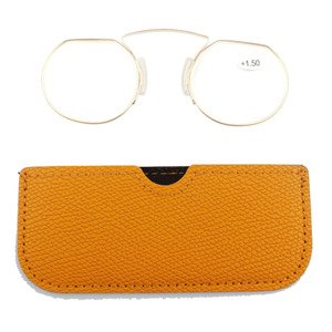 Portable Mini Wallet <strong>Reading</strong> <strong>Glasses</strong> With Clip New Presbyopic Nose <strong>Glasses</strong> For Elderly Stick Phone Wallet Positioned Lens - Product Image 3