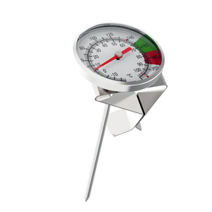 <span class=keywords><strong>Thermomètre</strong></span> à cadran <span class=keywords><strong>de</strong></span> cuisine en acier inoxydable <span class=keywords><strong>de</strong></span> type sonde <span class=keywords><strong>pour</strong></span> BBQ à l'<span class=keywords><strong>huile</strong></span> <span class=keywords><strong>de</strong></span> café au lait - Product Image 1