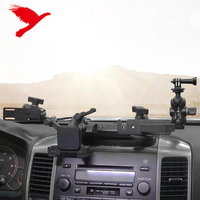 Accessoires de voiture Console centrale Fabrication Kit de support modulaire pour tableau de bord pour Toyota Land Cruiser Prado LC120 2003-2009