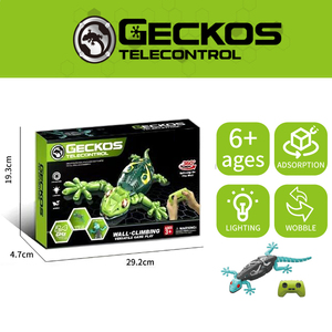 Giocattoli fortunati telecomandati a muro Crawler geco <span class=keywords><strong>Robot</strong></span> ricaricabili giocattoli per bambini si arrampica sui muri per i giochi di giocattoli scherzo <span class=keywords><strong>Robot</strong></span> RC - Product Image 5