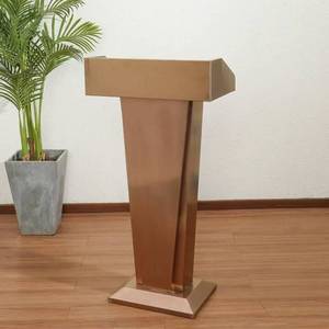 Prix usine Moderne En Acier Inoxydable Réception Restaurant Réception Hôte Bureau Discours Auditorium Cinéma Théâtre Bureau De Conférence - Product Image 3