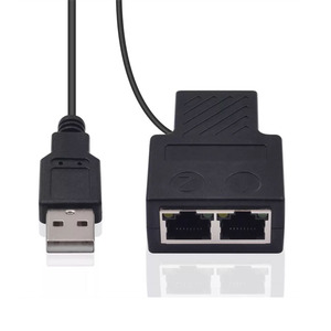 Puerto hembra Universal <span class=keywords><strong>CAT5</strong></span>/CAT6 Cable de red Conector Adaptador RJ45 Divisor - Product Image 4
