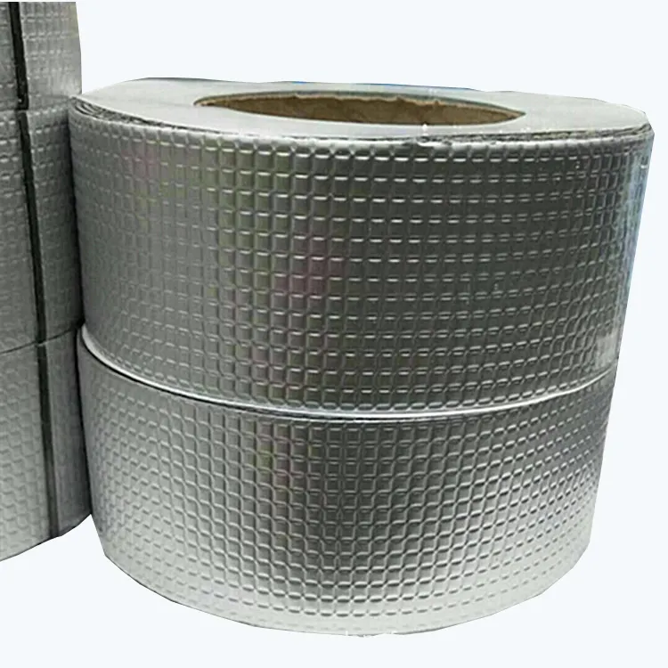 XINC Butyl Rubber Aluminum Flashing tape Sealant Membrane -Butyl Adhesive Roofing Waterproofing Membrane For window and door