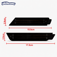 Lampu Penanda Samping LED Depan Belakang Bahan ABS Kecerahan Tinggi untuk Chevrolet Camaro 2010 2015 Peningkatan Performa