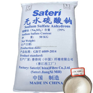 2024 Hot Bán nhà sản xuất giá sateri thương hiệu SSA 99% bột sodium Sulphate Sulfate khan na2so4 99% min - Product Image 1