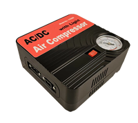 Compresseur d'air AC/DC haute performance avec éclairage d'urgence pour garage, atelier et aventures en plein air