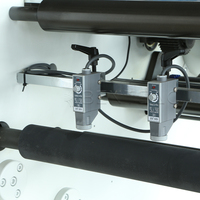 Machine de découpe de petits rouleaux de papier pour étiquettes, découpeuse et rembobineuse de ruban adhésif et d'étiquettes en PVC pour petits rouleaux d'étiquettes vierges et rouleaux de papier autocollant