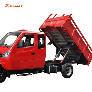 Kamax Auto Self Load 1.8l Tricycle 3 Wheel Diesel Motorcycle Cargo Motorized Tricycle Four-Cylinder Engine/Air Conditioner