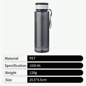 Personalized Custom Sports <b>Water</b> <b>Bottle</b> 1000ml Outdoor Portable <b>Plastic</b> <b>Water</b> <b>Bottles</b> Wholesale <b>Plastic</b> Sports <b>Bottle</b> with logo - Product Image 4
