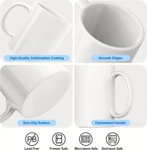 Tazas de Cerámica Personalizadas con Logotipo de 11 oz y 15 oz, Regalos, Obsequios Promocionales, Taza de Café de Cerámica Impresa, Fabricante de Tazas de Cerámica Personalizadas - Product Image 3