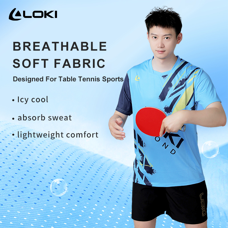 LOKI Sport Wear Quick Dry Men Women Tennis Training Clothes