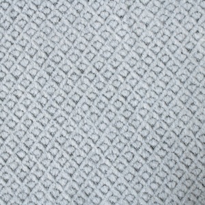 En Stock Livraison Rapide 43% Laine 57% Polyester Noir/Blanc Mélange Diamant Check Loop Tissu Texturé 3D pour Manteau Costume Veste 510GSM - Product Image 3