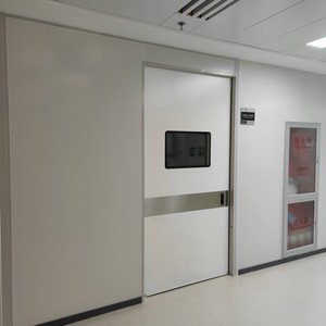Porte coulissante hermétique automatique Ming Xu Medical, taille personnalisée, pour salle blanche médicale - Product Image 3