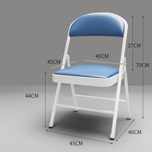 Promoción, Venta Especial, Muebles de Oficina para Reuniones al Aire Libre, Silla Plegable de PVC Económica para Eventos y Hoteles - Product Image 5