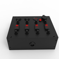 Boîtier de panneau de commande de camping-car 12V personnalisé OEM pour équipement de distribution d'énergie et centrales électriques