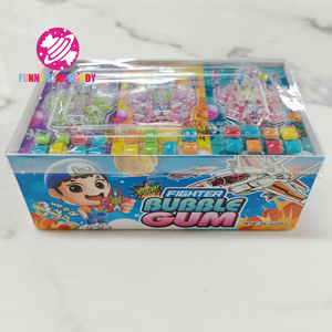 Chicle de Burbuja con Forma de Avión, Sabor a Frutas Mixtas, Mini Chicle Cuadrado, Juguete de Caramelo, Venta al por Mayor - Product Image 6