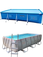 Réservoir de bâche rond pliable en PVC Aquarium en toile en PVC/Grands réservoirs de pisciculture flexibles/Revêtement de bâche en PVC imperméable