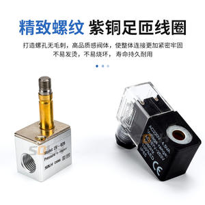 Vanne solénoïde pneumatique à 2 positions et 2 voies 2V025-08 AC220V Vanne de commande DC12V DC24V Normalement fermée Vanne pneumatique pour gaz OEM - Product Image 5