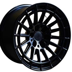 Kipardo - Vente flash - Jantes en alliage tout-terrain personnalisées 17x9 6x139.7 - Noir satiné - Jantes de voiture pour Toyota Land Cruiser Prado Nissan Patrol - Product Image 1