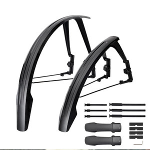 ZOYOSPORTS guardabarros de bicicleta guardabarros de plástico suave PP fuerte dureza MTB adecuado para accesorios de Protector 700C - Product Image 3