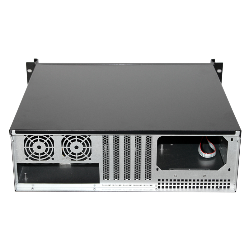 19インチ3U ATXサーバーケース、奥行き390mm、フルPCI拡張スロット搭載