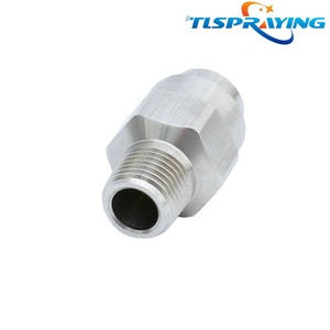 Ugello spruzzatore ad alta pressione ad alta pressione del cono completo grandangolare di impatto SS304 per la pulizia dell'irrigazione - Product Image 3