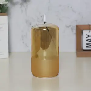 Home decor pure delicate desktop premium ornaments led tea light up atmosphere magic candles light for gift sales party