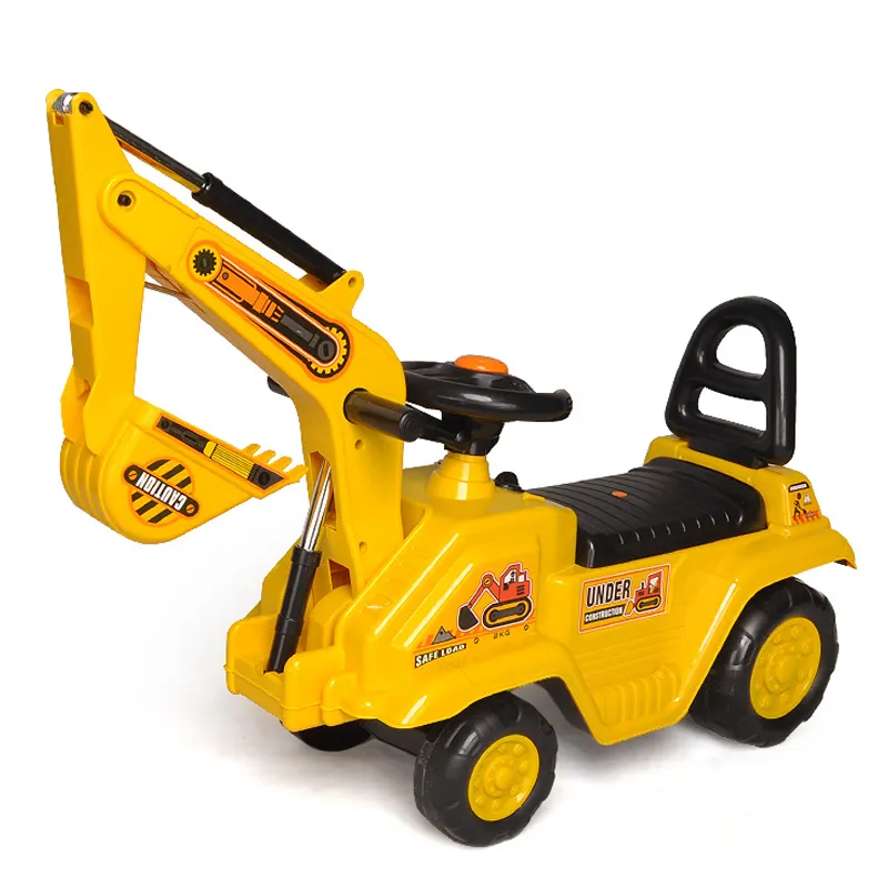 Kids Engineering Construction Truck Excavator Digger Vehicle Car Toy