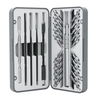 Kit de réparation 66-en-1 avec tournevis de précision, pinces et outils de démontage, en acier CR-V pour iPhone, MacBook et appareils électroniques