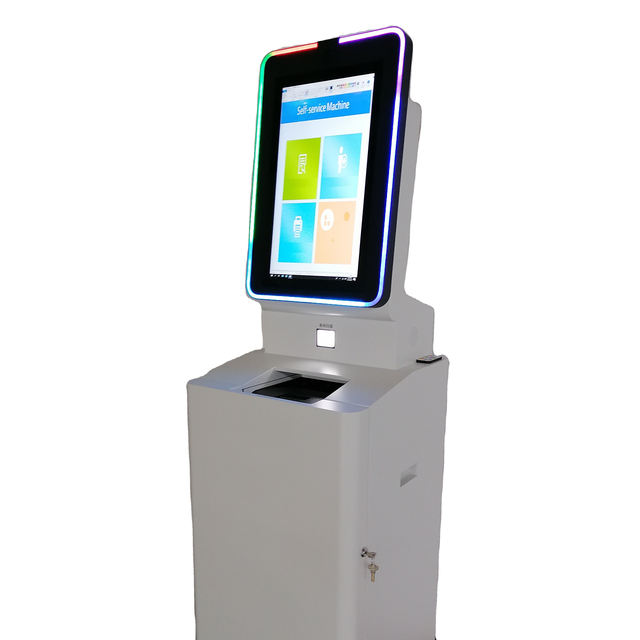 Self-service Document Printing Kiosk with ID Card Reader Scanner and A4 Printer Parking Outdoor Credit Card Payment Kiosk kc