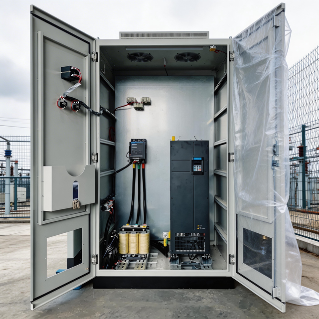 Wide Temperature, Anti-Dust, and Salt Fog Resistant Electrical Control for Wind Power Pitch Systems Rugged VFD/PLC Control Panel