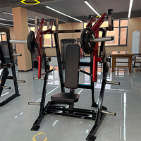 Équipement de gymnastique chargé de plaque commerciale de haute qualité ISO-LATERAL presse d'inclinaison de souper pour la musculation