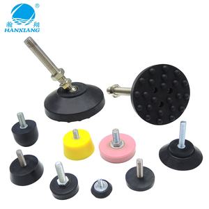 Gummi fuß polster M6 Anti-Vibrations-Gummi beine für Industrie maschinen möbel Einstellbare Nivel lierfüße 30 ~ 90 Shore-Härte - Product Image 3